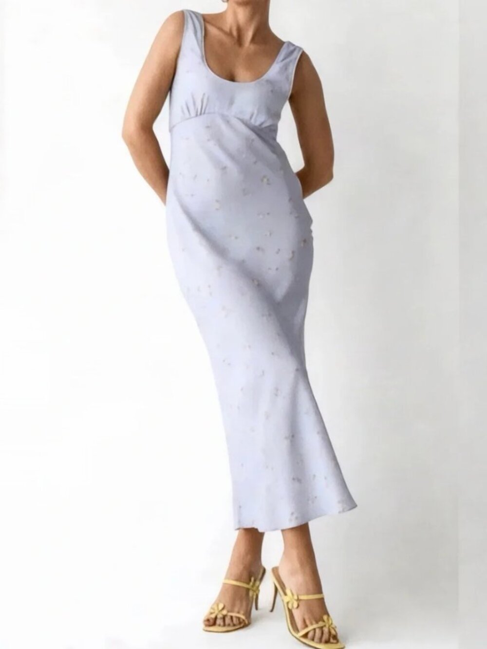 Rumored North Country Midi Dress Forget-Me-Not